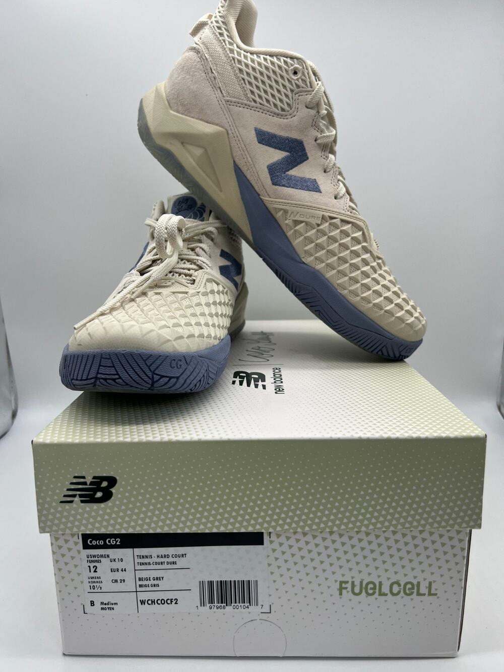 New Balance Coco CG2 Linen Dusk Shower Tennis WCHCOCF2 Size W 12/ M10.5